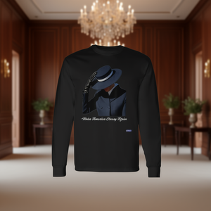 T-shirt promozionale a maniche lunghe di Melania Trump con la scritta Make America Classy Again - Product Image 3