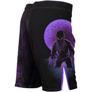 Shorts de MMA para Hombre al por Mayor, Shorts Deportivos Lisos con Diseño Sublimado para Entrenamiento y Combate - Product Image 2