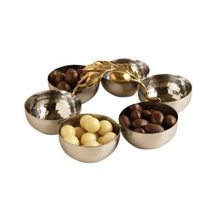 ถาดโลหะเคลือบเงาทำจากสแตนเลสถาดเสิร์ฟอาหารดีไซน์น่าสนใจ - Product Image 4