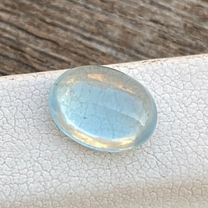 9x7 MM Naturel Top Couleur Aigue-Marine Forme Ovale Cabochon Changement de Couleur 1.72 Carat Bon Lustre Pierre Précieuse en Vrac pour la Fabrication de Bijoux - Product Image 1