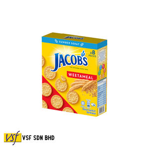 Jacobs Multi Pack Weetmeal 144G X 24 Cajas Crema Nutritiva Galletas Fuente de Fibra Galletas de Malasia - Product Image 1