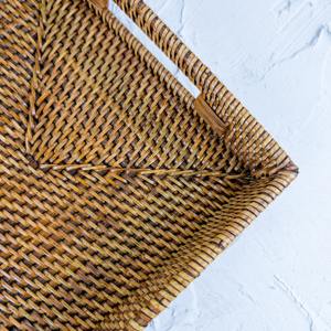 ถาดรองจานลายเปลือกหอยและหวายแบบพรีเมี่ยมสำหรับเทศกาลคริสต์มาสอีฟถาดเสิร์ฟขนมทรงกลมศิลปะทางวัฒนธรรมและบ้านที่สวยงามทันสมัย - Product Image 4