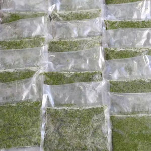 Feuille de manioc congelée IQF Vietnam vert frais de qualité alimentaire de qualité supérieure exportation en gros fournisseur en vrac meilleur prix - Product Image 1