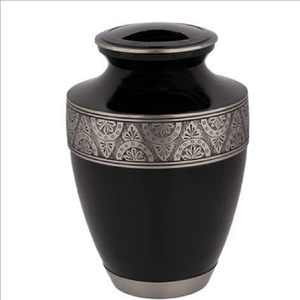 Urne funéraire décorative de style américain pour les êtres chers, nouveau design en laiton métallique pour les cendres humaines, prix de gros en provenance d'Inde - Product Image 4