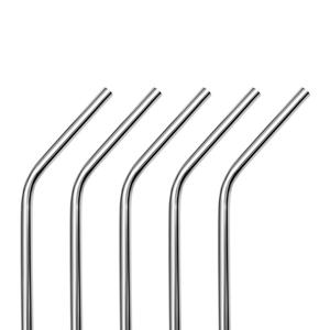 Juego de Pajitas Reutilizables de Acero Inoxidable, Diseño Recto y Curvo con Cepillo de Limpieza, Ecológicas y Duraderas para Uso Diario - Product Image 2