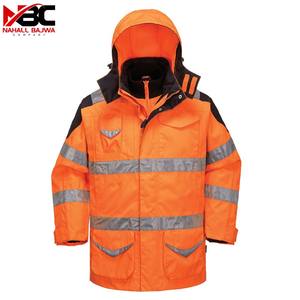 Road <b>Safety</b> Jackets Hi Vis Men's <b>Reflective</b> <b>Safety</b> <b>Clothing</b> Good Quality Custom Design Jackets. - Product Image 1