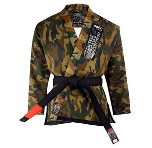 Uniforme de Jiu Jitsu Brasileño de Camuflaje, Alta Calidad, BJJ GI, Impresión de Logotipos Personalizados, Unisex, 450g Poliéster/Algodón, Personalizado - Product Image 1
