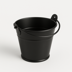 Venta al por mayor a granel de plata gris de acero inoxidable Mini Cubo de servir manijas | Restaurante DE BODA ecológico degradable - Product Image 1