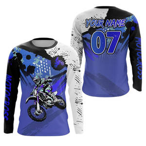 Traje de Carreras Transpirable en Oferta, Jersey de Motocross Personalizado con Tallas Grandes, Ropa Interior de Motociclismo al por Mayor - Product Image 6