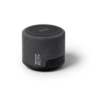 Altoparlante Wireless Sostenibile Tregnago in RPET, Gadget USB Promozionale - Product Image 1
