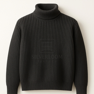 Bán Buôn Áo len nam dệt kim áo len cao cổ | Áo Thun Mùa Đông | Logo tùy chỉnh & Cộng với kích thước Nhà cung cấp quần áo nam - Product Image 6