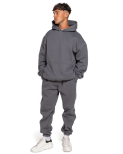 Sweats à capuche zippés personnalisés avec lettre brodée, capuche surdimensionnée automne hiver pour couples, capuche floquée de rue hip hop pour couples - Product Image 6