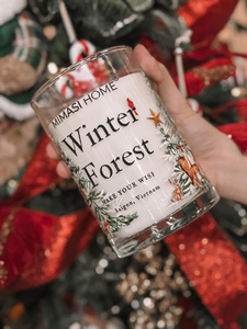 Wholesale 10oz Luxury Glass <b>Jar</b> <b>Candle</b> for Christmas Custom Private Logo Best Price - Product Image 5