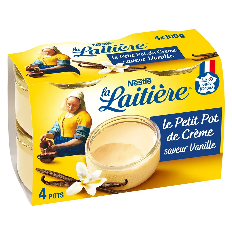 Vendita calda qualità reale Nestle La Laitiere crema Dessert 400g fornitore di prezzi all'ingrosso