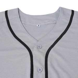 Maillot de baseball personnalisé en polyester de haute qualité pour hommes, style vintage, broderie en maille, sublimation, vente en gros pour équipes et jeunes - Product Image 5