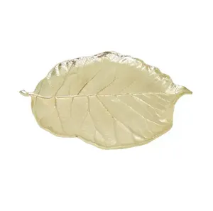 Artículos Decorativos Elegantes con Forma de Hoja Dorada, Diseño de Hoja Ecológico, Duradero y de Alta Calidad para Aperitivos, Bebidas y Eventos en el Hogar - Product Image 2