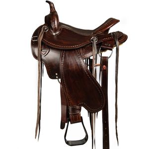 Sillín occidental de carreras de cuero duradero de alta calidad, sillines de salto de diseño profesional para montar a caballo, compre ecuestres de confianza - Product Image 1