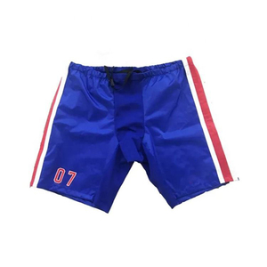 Pantalones Cortos de Hockey sobre Hielo Sublimados Personalizados al por Mayor, Tela 100% Poliéster, Duraderos, Cómodos, Profesionales, de Secado Rápido - Product Image 1