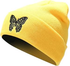 Gorro de invierno Unisex de alta calidad, diseño liso, hecho a medida en Pakistán, gorros a precio barato al por mayor - Product Image 1