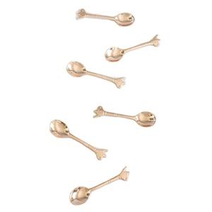 Designer Metal Spoon Elegant And Stylish Utensil Perfect For Dining <b>Table</b> Kitchen and Special <b>Occasions</b> Handcrafted From India - Product Image 5