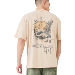 T-shirt basique pour homme, col rond, 100% coton, léger et doux, vente en gros, étiquette privée OEM - Product Image 2