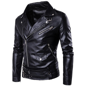 Custom Men Leather <b>Jackets</b> for Men 2023 Genuine Leather <b>Jacket</b> for Men Stylish Leather Sale Product - Product Image 3