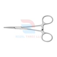Pince à anneau pour vasectomie 5,5 po, pointe droite en forme d'anneau, 14 cm, en acier inoxydable, instruments chirurgicaux orthopédiques vétérinaires manuels CE