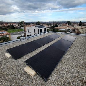 Estructura <span class=keywords><strong>de</strong></span> Montaje con Lastre para Paneles Solares en Techos Planos Orientados al Este-Oeste y al Sur, Soporte <span class=keywords><strong>de</strong></span> Montaje para Paneles Fotovoltaicos para Pedidos al por Mayor - Product Image 1