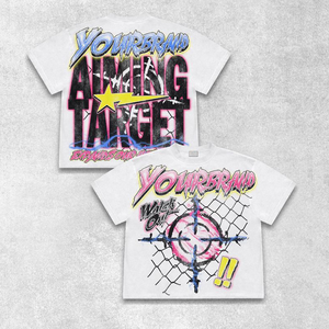 Camiseta Unisex Extra Grande de Algodón 100% con Estampado Digital Personalizado, 300g, Transpirable, con Hombros Caídos y Corte Recortado - Product Image 3