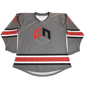 เสื้อเจอร์ซีย์เล่นฮ็อกกี้น้ำแข็งสำหรับผู้ใหญ่เสื้อเจอร์ซี่ผ้าโพลีเอสเตอร์ระบายอากาศเป็นมิตรกับสิ่งแวดล้อมผ้า100% สั่งพิมพ์ดิจิตอล - Product Image 4