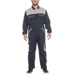 Combinaison de travail robuste CBF Balducci bleu/ice, multi-poches, vêtements de travail polyvalents - Product Image 1