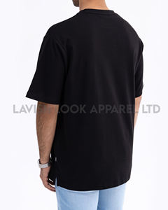 เสื้อยืดคอกลมผู้ชาย ผ้าฝ้ายพรีเมียม 100% สวมใส่สบาย ทรงปกติ เป็นมิตรกับสิ่งแวดล้อม ระบายอากาศได้ดี ไม่ยับ 200 กรัม พิมพ์ลายด้านหน้า - Product Image 6