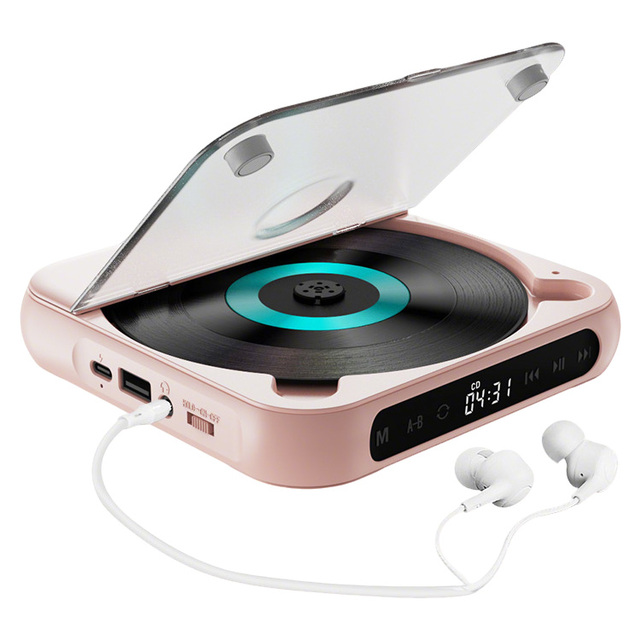 Wholesale Custom Portable Simple Controls cd Player with Multi Color for Men Women Children