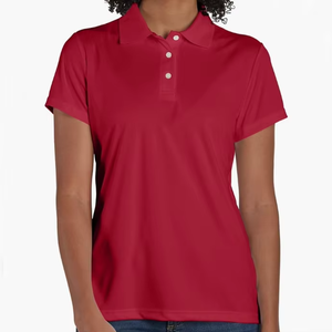 Polo de mujer de tendencia 2025, camiseta de manga corta ajustada, superventas, nuevo diseño, camiseta Polo de tendencia para mujer - Product Image 1