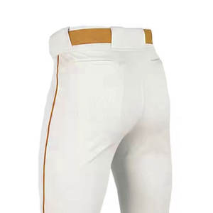 Pantalones de béisbol de diseño personalizado de poliéster 100% transpirable al por mayor pantalones de béisbol de material duradero más vendidos hechos en Pakistán - Product Image 4