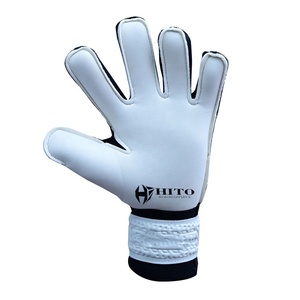 Gants de gardien de but de football de qualité supérieure, couleur personnalisable, gants de gardien de but avec contact Letax sur la paume et impression en silicone sur le dos de la main - Product Image 3
