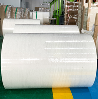 Rouleau de papier journal blanc léger en pâte de bois bon marché 42-50g, vente en gros, prix bas, fournisseur de papier d'impression pour journaux