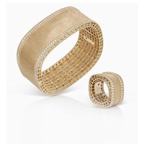 Anillos de aniversario de fiesta de compromiso de boda de acero inoxidable de moda 2025, piedra principal de circón, regalo de joyería de moda chapado en oro rosa - Product Image 1