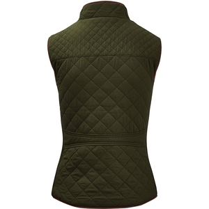 Custom Apparel Manufacturer Winter Puffer Vest Street wear Fashion Padded Quilted <b>Coat</b> Golf Equestrian Gilets Women Puffer Vests - Product Image 5