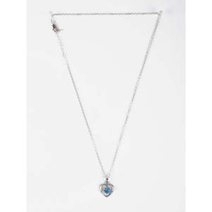 NOVAMART Fine Platinum Rhodium-Plated Heart Pendant Necklace- 925 Sterling <b>Silver</b> Wholesale Export - Product Image 4