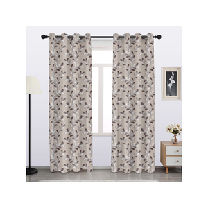 Vibrant Petals Design Printed Modern Traditionally Woven Polyester Home Decorative <b>Curtains</b> Wholesale Manufacturer - Product Image 2
