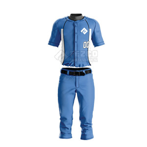 Tenue de baseball professionnelle la plus vendue, uniforme d'équipe de fabrication professionnelle, haute qualité, 100 % polyester respirant, grandes tailles, personnalisable - Product Image 1