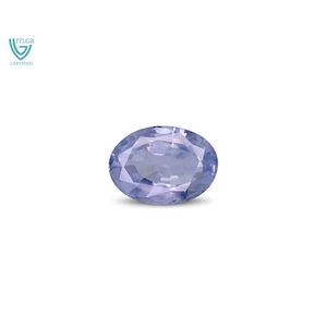 Zafiro Azul de 3.99 Quilates, Gema Natural, Corte Oval Facetado, Ónix, Ópalo, Aguamarina, Altura 8 mm - Product Image 1