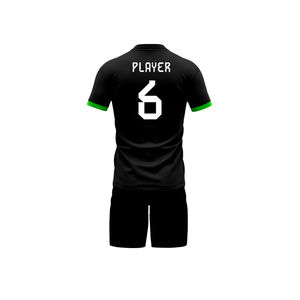 Ensemble de maillots de football unisexe en polyester, respirant et confortable, broderie personnalisée du nom, saison automne-hiver, service OEM disponible - Product Image 3
