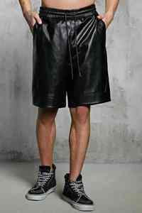 Streetwear d'été Tendance Hommes 100% Coton Solide Shorts Poches Nightclub Wear Casual Fashion Waterproof Breathable Elastic Waist - Product Image 6