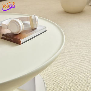 <span class=keywords><strong>Table</strong></span> <span class=keywords><strong>basse</strong></span> en fibre de verre de style minimaliste français, nouvelle conception suspendue, petit appartement, conique, élégante, extraordinaire, en forme de soucoupe volante - Product Image 4