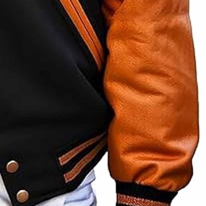 Chaqueta Universitaria Unisex de Alta Calidad y Última Moda con Logotipo Personalizado, Cuello Alto y Bordado, Subida por Dress Sports - Product Image 4