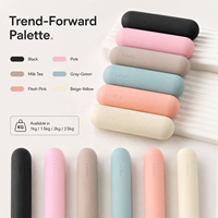 Haltères en silicone écologiques avec logo personnalisé pour femmes, haltères de fitness durables et légers pour les bras et le corps