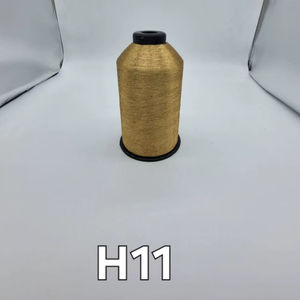 Fil Zari de qualité industrielle SHREE VIDHATA JARI 110D pour machines à broder à grande vitesse, modèle H11, fil métallique flexible - Product Image 3