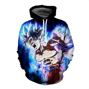 Sudadera con capucha unisex con patrón de poliéster 3D personalizado para hombre con impresión por sublimación y diseño personalizado - Product Image 2